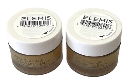 Paquete de 2 bálsamos limpiadores de viaje ELEMIS Pro-Collagen talla 0,3 oz cada uno-0,6 oz en total Foto 1 de 4