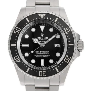 ROLEX Deep sea 126660 black Random Number second hand mens - Picture 1 of 10