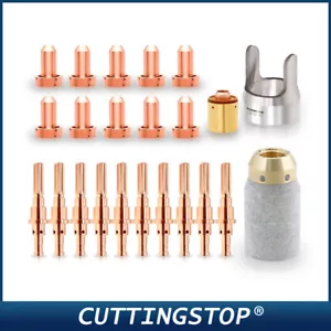 23pc Plasma Electrode 9-8215 Tip 9-8210 Kit fr Thermal Dynamics SL60 SL100 Torch - Picture 1 of 6