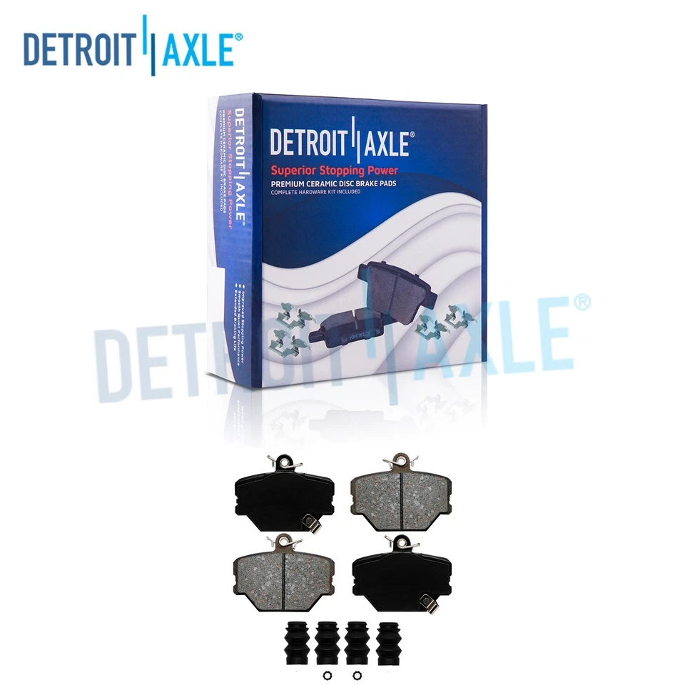 Juego de pastillas de freno delanteras cerámicas para Smart Fortwo 2005-2011 2012 2013 2014 2015 2016 Foto 1 de 4