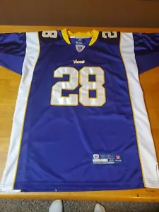 Camiseta deportiva Reebok Onfield de los Minnesota Vikings #28 de Adrian Peterson talla 48 - Imagen 1 de 13