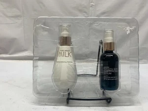 Josie Maran Argan Milk intensive hydrating treatment & Resurfacing Serum Set New - Picture 1 of 3