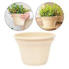 Flower Pot Resin Lightweight With Holes For Houseplants Indoor Outdoor