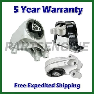 Motor & Trans Mount 3x For 10-17 Chevrolet Equinox/GMC Terrain 2.4L AUTO -K2498 - Bild 1 von 4