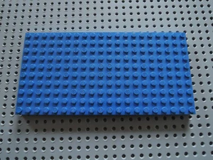 LEGO 1 x Stein Baustein hohe Platte Bauplatte 700ed 10x20 blau - Bild 1 von 2