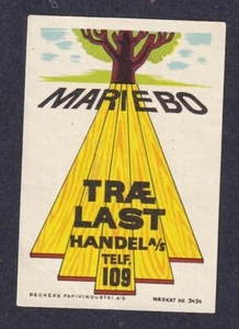 Denmark Poster Stamp MARIEBO TIMBER - Picture 1 of 1