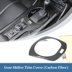2016-2024 FOR Mazda MX-5 Miata ND Interior Gear Shifter Trim Cover Carbon Fiber