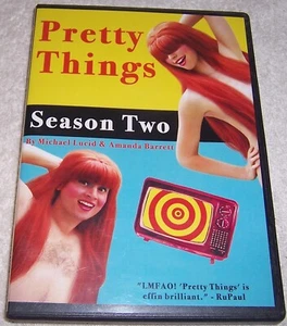 Pretty Things Season Two DVD Set Michael Lucid Amanda Barrett sketch comedy - Imagen 1 de 2