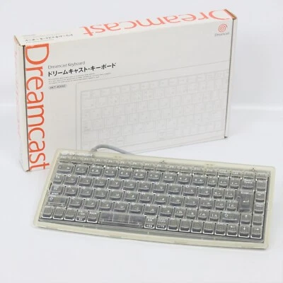 Dreamcast Official KEYBOARD Skeleton Boxed HKT-4000 SEGA Official Ref 2513 - Image 1 of 4