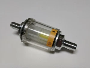 One Way Check valve Non Return In-line with Diesel Fuel Filter 3/8" 10mm - Picture 1 of 4