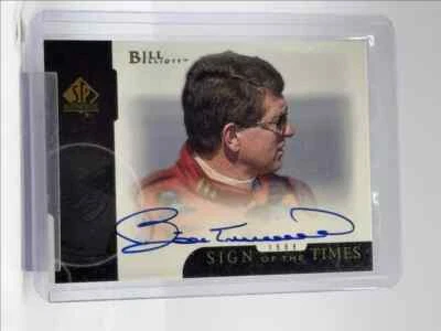 BILL ELLIOTT 1999 SP AUTHENTIC SIGN OF THE TIMES AUTOGRAPH AUTO #BE - Image 1 of 2