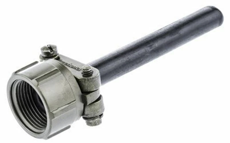 Amphenol Cable Clamp Olive Drab Aluminium Cable Clamp, 7.92mm Max. Bundle - Image 1 of 1