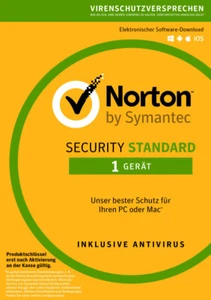 Norton Security Standard 2025 • 1 Gerät 1 Jahr (ESD) Download • Email - Bild 1 von 1