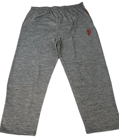 San Francisco Giants Mens Sizes 3XL-4XL-5XL-Tall Majestic Thermabase Sweatpants Cover