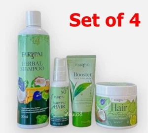 Fairypai Hair Serum + Shampoo + Treatment +Booster Long Hair Growth Set of 4 - Picture 1 of 14