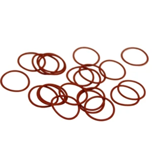 Cross 3mm Section Silicone Rubber O-Rings  VMQ Silicone Food Grade 4-64mm ID Red - Picture 1 of 2
