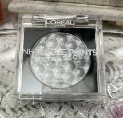 L'Oreal Paris Infallible Paints Eyeshadow Metallics, Aluminum Foil - NEW! - Image 1 of 2