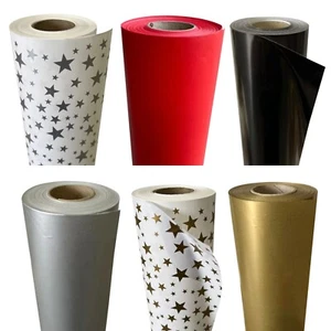 Gift Wrapping Paper Club Rolls-500mm x 60 metres 80gsm Various -Same Day Postage - Picture 1 of 19