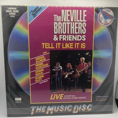 THE NEVILLE BROTHERS & FRIENDS LD Tell It Like It Is 1989 Live Super Session 117 - Image 1 of 4