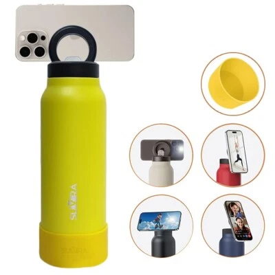 Suvira Stainless Steel Insulated Water Bottle 24 Oz –Magnetic Lid, Mag Safe - Image 1 of 4