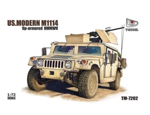 T-MODEL TM-7202 1/72 U.S. M1114 Up-Armored HMMWV w/GPK Turret - Picture 1 of 5