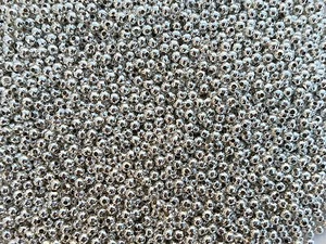 🎀 SALE 🎀 Silver Round Spacer Beads 2mm 3mm 4mm 5mm 6mm For Jewellery Making - Picture 1 of 1