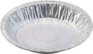 30 Aluminum Foil 6" Pie Pans, Made in USA, Disposable Tin Plates for Pies - Picture 1 of 6