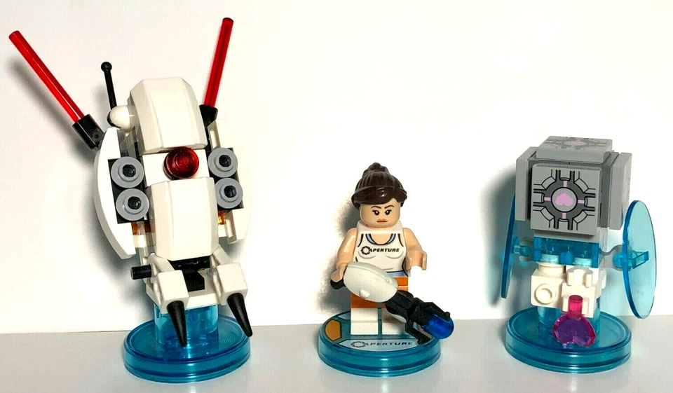 *Lego® Dimensions 71203 Chell 's Companion Cube Centinela Torreta Portal 2👾 Foto 1 de 1