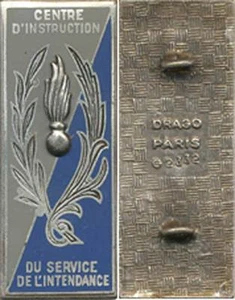 Centre d’Instruction du Service de l’Intendance, dos guilloché,Drago 2332 (7236) - Picture 1 of 1