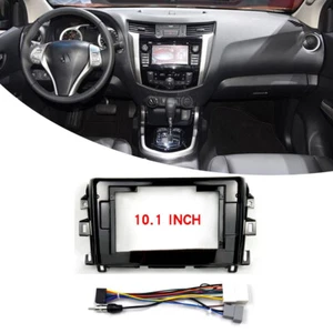 Fascia Stereo Radio Bezel Panel Frame 10 inch Trim For Nissan Navara 2014-2015 D - Picture 1 of 1