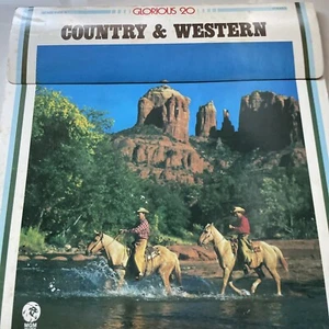 Glorious 20 Country & Western Hank Williams Senior Hank Williams Jr. Double LP - Picture 1 of 11