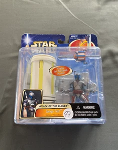 Figura 2020 Star Wars en caja "Jango Fett" con mochila Flying Jet nueva - Imagen 1 de 1