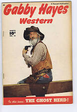 Gabby Hayes Western #16 Fawcett 1950 The Ghost Herd !