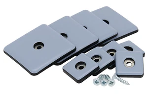 Escalera de teflón cuadrada con tornillo 25 mm y 50 mm Deslizante de silla PTF - Muebles deslizantes - Imagen 1 de 9