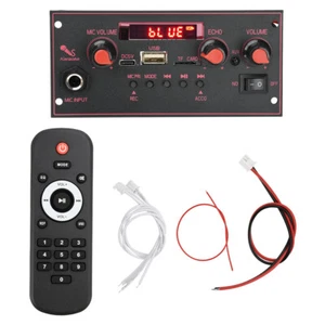 Car MP3 Decoder Board Audio MP3 Player FM Radio Module Bluetooth Amplifier Board - Picture 1 of 18