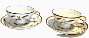 tazas y platillos Rosenthale Alemania patrón campo de trigo - Imagen 1 de 8