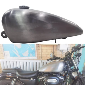 Motorcycle Petrol Gas Fuel Tank For HARLEY SPORTSTER XL1200 883 1995-2003 Iron - Picture 1 of 7