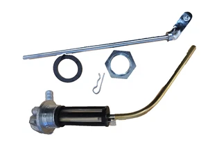 Grifo de combustible de gasolina de flujo rápido Vespa con palanca cromada ENCENDIDO/APAGADO/RESERVA 165 mm PX LML - Imagen 1 de 2