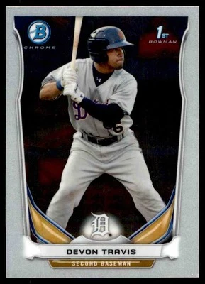 2014 Bowman Chrome Prospects Devon Travis #BCP33 - Image 1 of 2