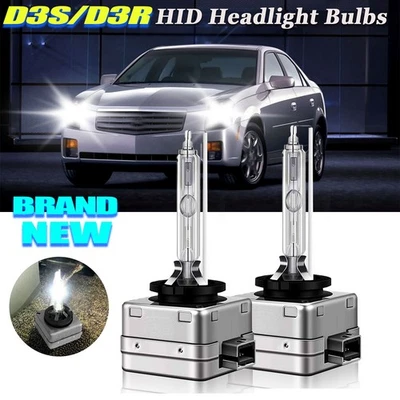 Kit de 2 bombillas de faros HID para Cadillac XTS 2013-2018 D3S D3R Foto 1 de 4