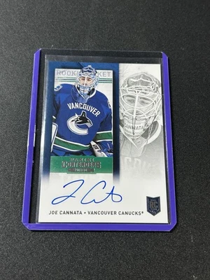 Boleto de novato Panini Playoff Contenders 2013-14 Joe Cannata #169 automático RC E3 Foto 1 de 2