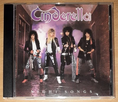 Cinderella - Night Songs CD Original 1986 Mercuy (Hard Rock/Glam) CD Top Zustand - Bild 1 von 4