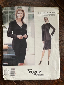 Vogue 1705 - Donna Karan Jacket & Skirt Misses Sewing Pattern 12-14-16 - UNCUT - Picture 1 of 3