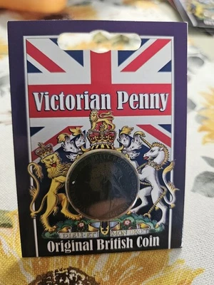 Moneda Británica Original Penny Victoriano 1899 Foto 1 de 2
