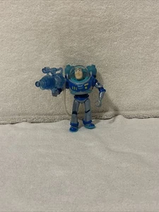 Toy Story 2 RARE Aqua Action Super Squirting Buzz Lightyear w/Blaster 5" Figure - Picture 1 of 14