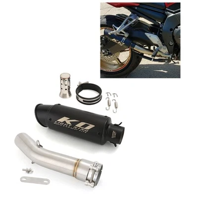 Silenciadores deslizantes para tubo de escape de enlace medio Yamaha FZ1 2006-2015 51 mm con DB Killer Foto 1 de 4