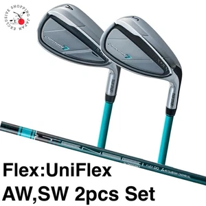 Maruman DANGAN7 MAX Iron Wedge AW SW 2pcs Set UniFlex TENSEI Graphite Shaft RH - Picture 1 of 14