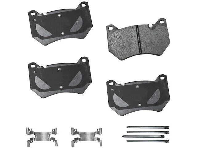 Front Brake Pad Set For 2018-2025 Audi Q5 2020 2019 2021 2022 2023 2024 DD573NS - Image 1 of 1
