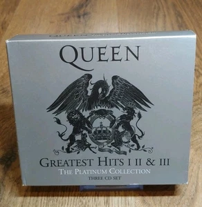 Queen : Greatest Hits I II & III: The Platinum Collection CD Remastered Album 3 - Imagen 1 de 8