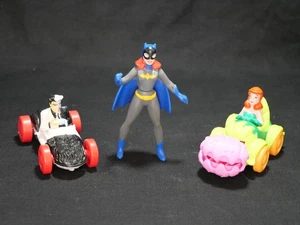 Batman The Animated Series Figures Batgirl Two Face Poison Ivy McDonalds DC 1993 - Picture 1 of 16